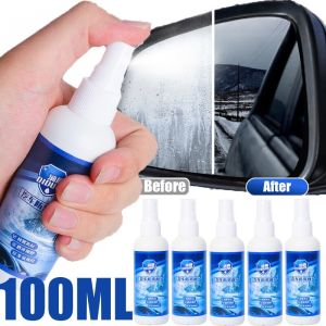 2PCS Car Glass Anti Fog Spray Agent Auto Windshield Water Repellent Anti Rain Glass Mirror Hydrophobic Coating Sprayer