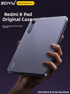 zoyu | Ốp lưng bảo vệ nhẹ trong suốt chống cong cho Redmi Kpad Huawei Matepad Air 12 Pro 12.2 115S Mini 6 7 Air 4 5 iPad 11 10