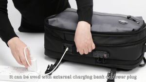 SEA CHOICE Air Bag Vacuum Backpack – Expansion Business Travel Laptop Bag Waterproof TSA Lock