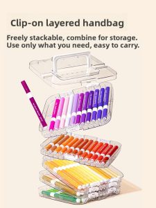 Nora | Water-Soluble Non-Transparent Stacking Acrylic Markers 48 Colors