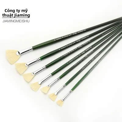 Pimio | Bộ Cọ Vẽ Hình Quạt Lông Heo
