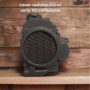 Cover Radiator Honda Vario 110 Karbu Techno 110 Carbu Lama Old CBS Hitam Tutup Tameng Penutup Pelindung