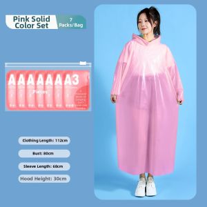 RAINCATO | Disposable Waterproof Rain Poncho Portable and Thickened
