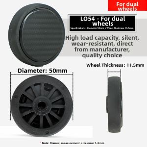 Luggage Carryon Suitcase Replacement Wheels Roller Circle for Password Box Bag Wheel Repair Parts Summer Online Exclusive