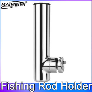 Boat Accessories 1pc Fishing Rod Holder Clamp Side Mount 13-35mm Rail Marine Boat Stainless Steel Rod Pole Bracket Tool