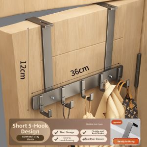 Jiaxun | Over-the-Door Hanger for Clothes and Hats No Drilling Back-of-Door Organizer