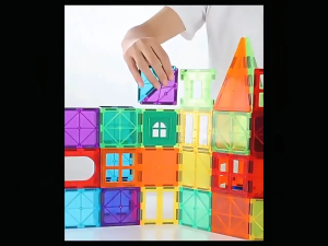Magnetic building blocks - Magnetic puzzles - Childrens early education toys
