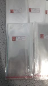 PLASTIK OPP 12X25 TEBAL 30 MIC PLASTIK KEMASAN ROTI/ PLASTIK BAJU GARMEN/ AKSESORIS