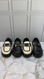 GW Sneakers Slop Wanita Black & Beige Fashion Korea KG2833