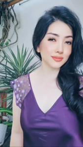 Đồ bộ mặc nhà phi lụa Wannabe bộ lửng BLS06 phối ren hoa nhã nhặn