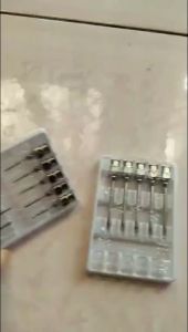 10pcs Jarum Suntik Stainless Steel Hewan Ternak Ayam Kambing Sapi Babi Suntikan Syringe