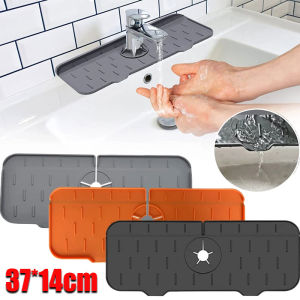 Kitchen Silicone Faucet Absorbent Pad Sink Splash Guard Countertop Protective Pad Bathroom Kitchen Gadgets