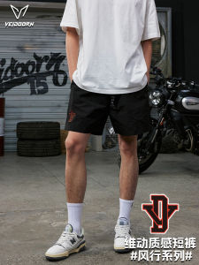 VEIDOORN Mens Sport Shorts Lightweight Running Training Basketball American Style Casual Four-Fold Summer Thin Twill Shorts