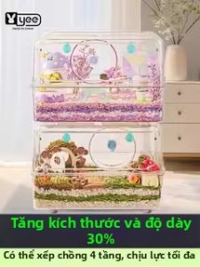 Yee | Lồng Thú Cưng Sang Trọng Trong Suốt cho Hamster