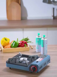 2026 New Model Butane Gas Stove Safety Explosion-proof Device Portable Outdoor Camping Windproof Stove 3500W