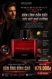 Nước hoa nam Ascendant Intense Eau de Parfum.75ml
