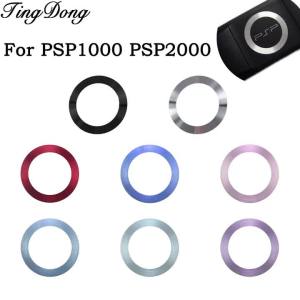 1PC Metal Steel Ring For PSP 1000 2000 UMD Back Cover Decorative Ring For PSP1000 PSP2000 Console Replacement Repair Parts