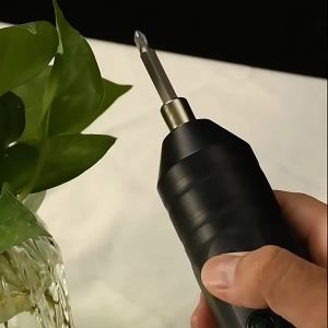 Bộ tua vít cầm tay mini dùng pin sạc 3.7V kèm theo 10 đầu vặn đa năng tiện dụng (như hình)