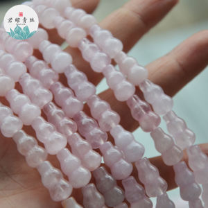 จี้กระเจี๊ยบหินธรรมชาติแท้ประดับหินมุกสีชมพูทำมือ จี้กระเจี๊ยบแบบหัวเข็มขัด จี้หินประดับเครื่องประดับแบบพื้นฐาน