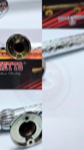 HANDLE PINTU RUMAH TARUNG 1PASANG 2PCS(MODEL SISIK NAGA BULAT)TARIKAN PINTU RUMAH MODEL BULAT SILVER