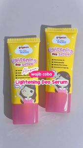 PIGEON TEENS Lightening Deodorant Serum 30ml | Serum Pencerah Ketiak dan Lipatan Tubuh| Lightening Deodorant | 5% Niacinamide
