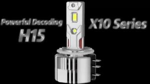 2 Chiếc H15 LED Đèn Pha Ô Tô Bóng Đèn 70W 1:1 Xi Nhan CANBUS Tương Thích Chùm Cao Cho Volkswagen BMW Golf7 Plug & Play 12V Không Lỗi DRL