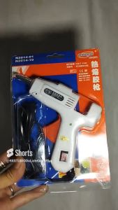 Máy Bắn Keo Nến Bé 7mm Loại 20w NYLEOO Siêu Bền Handmade Bằng Nhựa Màu Trắng Hàng Cao Cấp Có Công Tắc Nguồn Tiện Lợi Thiết Kế Đẹp Tinh Tế