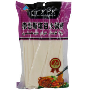 Chongwustaimu Hot Pot Noodles 248g Potato Starch Soup Cooking Bagged Convenient Fast Food Chinese Snack Gourmet Specialty