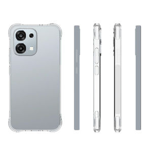 Oppo A6 Pro 5G CPH2781 Case Air Cushion Shockproof Airbag Clear Silicone Back Cover Soft Phone Case for Oppo A6 Pro 4G CPH2799