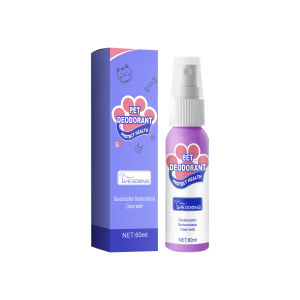 YEGBONG Bình Xịt Khử Mùi Cho Thú Cưng 60Ml Bình Xịt Khử Mùi Nước Tiểu Cho Chó Mèo Mùi Cơ Thể Bình Xịt Nước Hoa Cho Chó Mèo Dụng Cụ Vệ Sinh Thú Cưng Bình Xịt Khử Mùi Cho Thú Cưng Dễ Mang Đi Phân Vết Bẩn Không Khí Trong Lành Ngoài Ra Thuốc Tẩy Mùi Nước Tiểu