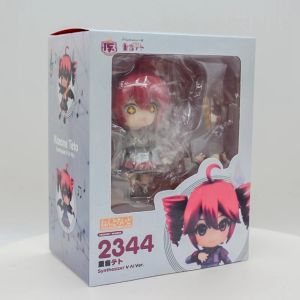 Bandai | 10cm Synthesizer V Teto Anime Figure #2344 Kasane Teto Action Figure Virtual Idol Singer Figurine PVC Collection Model Doll Toys