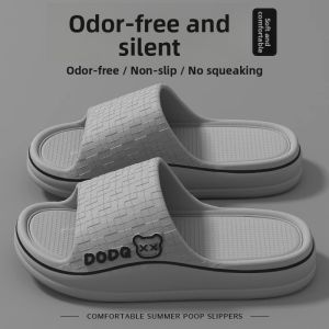 MONLEYTA | Anti-Odor Mens Slippers Indoor Home Wear Thick Bottom Wear-Resistant Slip-Resistant EVA Summer Slippers Casual Style All Seasons