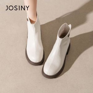 Josiny | Vintage Retro 2026 Autumn New Thick Heel Women Boot