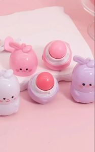 BUY 1 TAKE 1 Portable Rabbit Shape Tinted Lip Balm Gentle Moisturizer For Adult And Children Lip Care