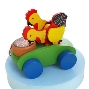 Educational Walking Learning Toy Pull Along