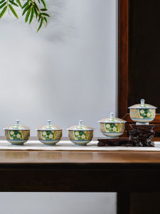 Mino Yaki | Fine Mino Akita Porcelain Tea Set Boxed