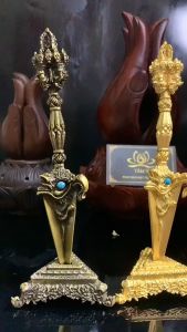 Chày Kim Cang Phurba Pháp Khí Mật Tông- Mật Tông Tâm Ý