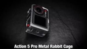 STARTRC | Aluminum Alloy Protective Case for DJI OSMO Action 5 PRO/4/3 with Cold Shoe / Quick Release Mounts Action Camera Cage