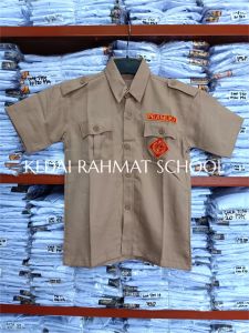 Baju Pramuka SD SMP MTS Penggalang Putra Putri Pendek Bahan Rapilo Nasional Premium Seragam Sekolah