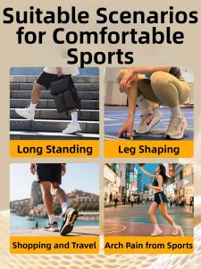 SHIPIFENG | Shock Absorbing Breathable Cushion Insoles