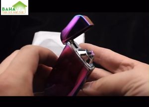 BẬT LỬA CẢM ỨNG LCD CÓ MÀN HÌNH HỒ QUANG KÉP SẠC ĐIỆN DÙNG LÂU DÀI "BAHAMAR" có cảm biến thông minh bảo vệ lõi pin an toàn sử dụng