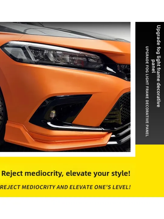 Eleventh%20Generation%20Civic%20Honeycomb%20Grille%20TR%20Upper%20Grille%20SI%20Front%20Grille%20Decoration%20Lower%20Grille%20Fog%20Light%20Frame%20-%20Image%205