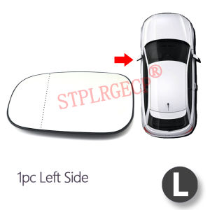 Driver Left Side Heated Wing Mirror Glass Angle Rearview Mirror with Base for Volvo C30 C70 S40 S60 S80 V50 V70
