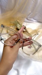 Kacamata Anti Radiasi Wanita Korea Gaya Bingkai Transparan Frame Kacamata Komputer PL-AR09