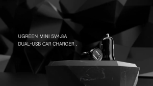 Tẩu sạc 2 cổng USB sạc xe hơi công suất cao UGREEN ED018 50875 Hàng phân phối chính hãng - Bảo hành 18 tháng