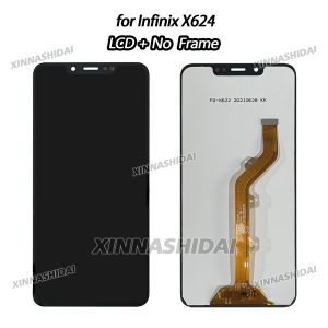 6.82" New AAA+ for Infinix Hot 7 X624 LCD Display Touch Screen Digitizer Assembly Glass Panel Hot 7 Replacement
