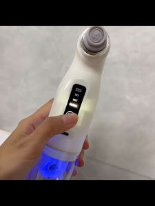 Làm sạch lỗ chân lông sâu Thiết bị hút chân không loại bỏ mụn đầu đen bong bóng nhỏ để mọi loại da với bể chứa nước kép (tách sạch/bẩn)