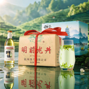 XI HU BRAND | Mingqian Special Grade Old Tea Trees Dragon Well Green Tea