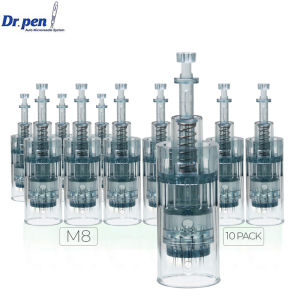 Dr. Pen M8 Cartridges For 11 16 36 42 NanoNeedling MTS Micro Skin Needling Compatible With Dr pen M8 Hair Growth Therapy Anti Backflow