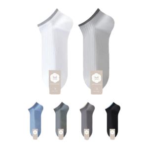 MiiOW | ถุงเท้ากีฬาผู้ชายผ้าฝ้ายแท้บางระบายอากาศได้ดี ดูดซับเหงื่อ ป้องกันกลิ่น ถุงเท้าสั้น 7A ป้องกันแบคทีเรีย ถุงเท้าผู้ชาย